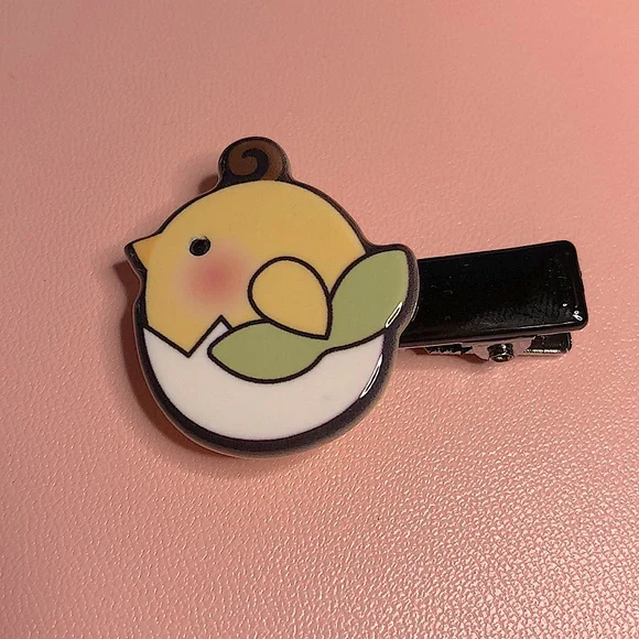 Grain De Beaute Baby Chick Hair Pin Chicks Hair Clips Miniblings Pin Chickens Farm Chicken  main image 3